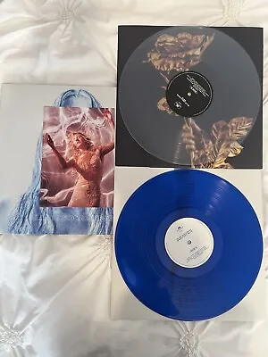 Ellie Goulding Brightest Blue 2LP Vinyl Record Signed Card Blue And Clear • $55