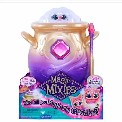 Magic Mixies Magical Misting Cauldron With 8 Inch Plush Toy - Moose Toys IN HAND • $79.98