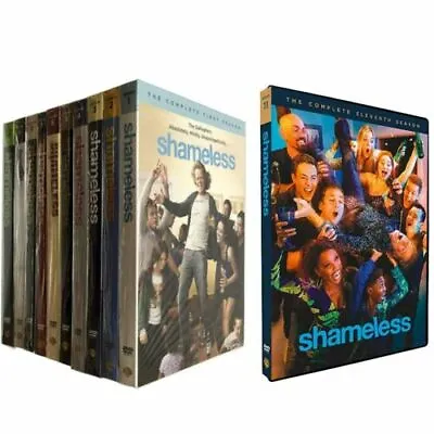 Shameless Complete Seasons 1-11 DVD Series 1 2 3 4 5 6 7 8 9 10 11 Set Brand New • $89