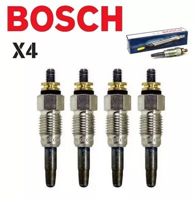 NEW X4 BOSCH 0250201032 80010 Diesel Glow Plug For- VW Audi Volvo • $27.99