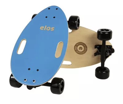 Elos Skateboard Lightweight Mini Longboard Good Wide & Stable Condition - Blue • $109.90