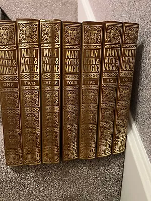 Man Myth And Magic Complete Set Of 7 Binders Full Of Magazines • £225