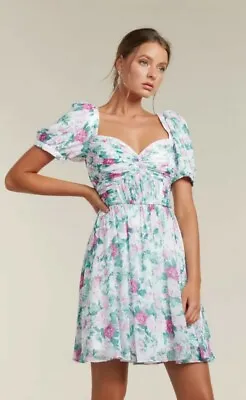 $85.38 • Buy Ever New/Forever New Floral Print Short Sleeved Dress Size 16 RRP $150