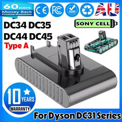 6500mAh 22.2V Battery For Dyson DC31 DC34 DC35 DC44 Animal DC45 917083-01 Type A • $34.98