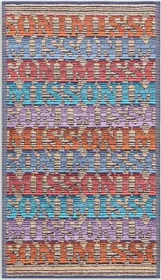 MISSONI HOME 'Blake' Logo Stripe Designer Luxury Cotton Hand Towel 28  X 16  NEW • $55