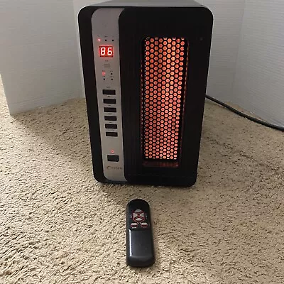 Ryzen H-5000 Portable Infrared Quartz Heater 1500Watts W Remote Control *Tested* • $79.95