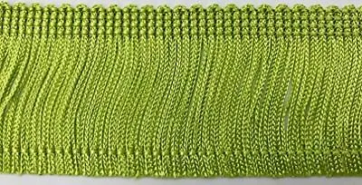 Trimplace Lime 2  Rayon Chainette Fringe - 9 Yards • $13.87