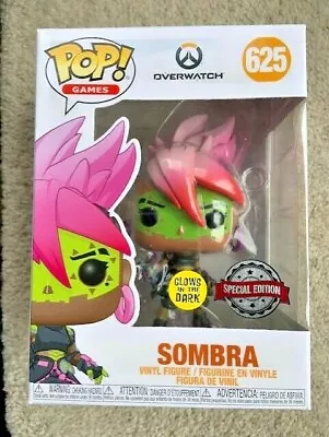 $42.97 • Buy OVERWATCH Los Muertos Sombra Glow GITD 625 Funko Pop Vinyl New In Mint Box + P/P