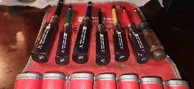 Vintage Allied INDUSTRIAL 6PC NUT DRIVER SET MACENAN ** Fast Shipping ** • $48.71