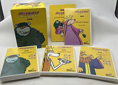 Muzzy - BBC Language Course For Children (6 DVDs 1 CD 1 Story Book And Tin Box • $31.19