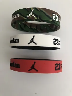 Basketball Bracelet Silicone Adjustable Wristband Rubber Michael Jordan BRACELET • $12.99