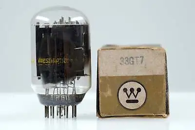 Vintage Westinghouse 33GT7 Damper Diode-Beam Radio/TV Compactron Audio Vacuum Tu • $28.80