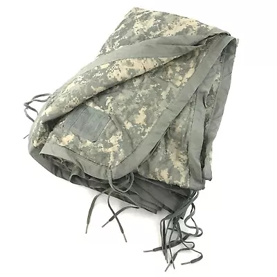 $34.99 • Buy US Military All Weather Poncho Liner, ACU Camo Woobie Blanket, Army Camping 