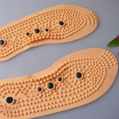 £9.99 • Buy NEW Rumaton Insoles Mens Absorption Acupressure Reflexology Magnetic Therapy 