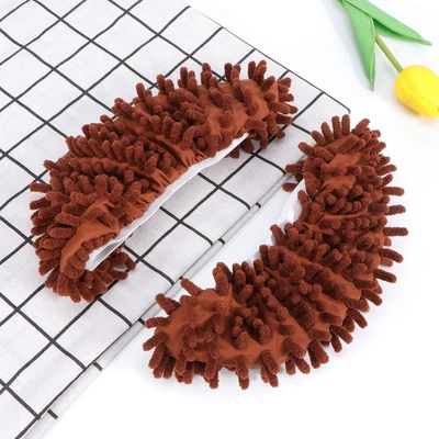 £5.51 • Buy Washable Mop Chenille Mop Slippers Floor Cleaning Slipper Wipe The Floor
