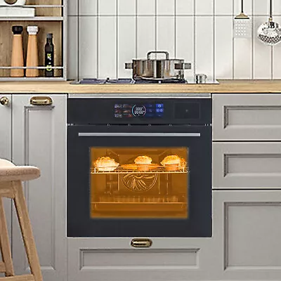 24-inch 2.5 Cu. Ft. Convection Wall Oven Single Electric Ovens In Stainless Stee • $486.39