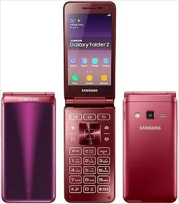 New Original Samsung Galaxy Folder2 SM-G1650 Dual SIM Flip Unlocked SmartPhone • $229.04