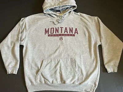 University Of Montana Grizzlies Men’s Hooded Sweatshirt • $12.99