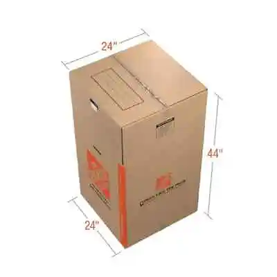 Heavy Duty Wardrobe Moving Box 24  X 24  X 44  • $23.99