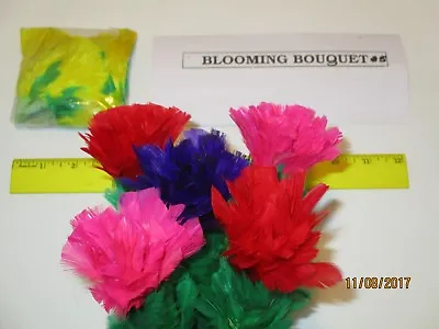 £21.58 • Buy Blooming Bouquet Magic Trick- Feather Flowers Appear Kid Show Magic Stage Warmup