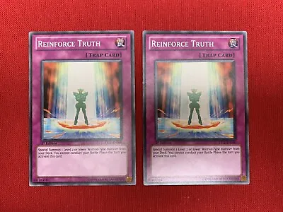 2x Reinforce Truth (YS11-EN040) Yu-Gi-Oh! Trap Cards - 1st Editions • $3.23