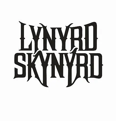 Lynyrd Skynyrd Music Band Die Cut Car Decal Sticker FREE SHIPPING- • $2.49