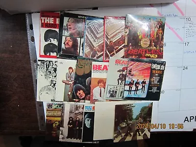 16 Record Miniature. Beatles Vinyl Collection. All Studio Album. MAE Mini World • $125.95