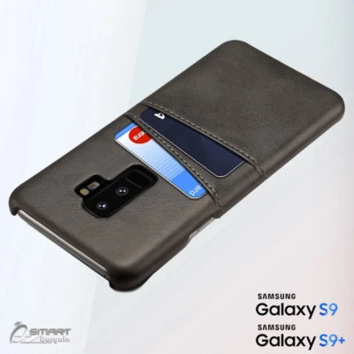 $5.99 • Buy PU Leather Card Holder Wallet Back Case Cover For Samsung Galaxy S8 S9 S9 Plus