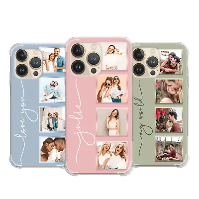 Personalised Custom Photo Phone Case Shockproof Cover For IPhone 15 11 14 13 12 • £7.39