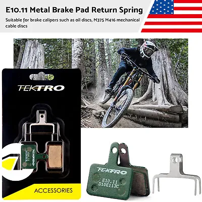 TEKTRO E10.11 Brake Pads MTB Mountain Road Bicycle Disc Brake Pads For Shimano • $9.90