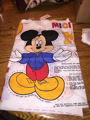 Walt Disney Mickey & Mini Mouse Peter Pan Fabrics Pattern • $31.99