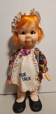 Horsman Tessie Talk Doll 17  Redhead Ventriloquist Manikin Vintage 1974 • $21