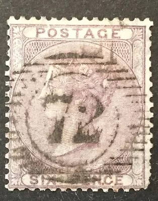 GB Queen Victoria 1855/57 VFU 6d Stamp (SG 70) LH • $1.23