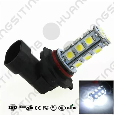 2X 9050 9005 5050 SMD 18-LED White Car Fog Light Lamp Bulb Super Bright H10 9140 • $6.78