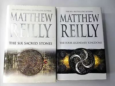 2x MATTHEW REILLY Jack West Jr 24 Bundle Lot Four Legendary Kingdoms -Hardcover • $24.50