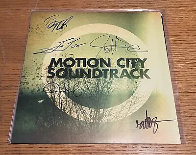 SIGNED Motion City Soundtrack Go Exclusive /500 Green Marble Vinyl LP IN HAND • $84.99