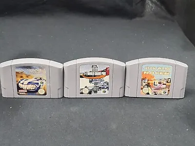 Nintendo N64 - Racing Bundle - Good Condition - N10 • $90