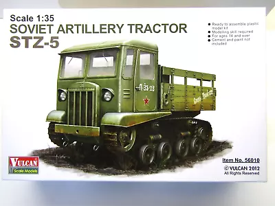 Vulcan 1:35 Scale Soviet Artillery Tractor STZ-5 Model Kit # 56010 • $45.17