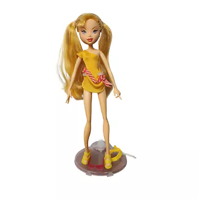 2000s Y2K Winx Club Doll Mattel Stella Beach Doll Season 2 Incomplete • $39.14