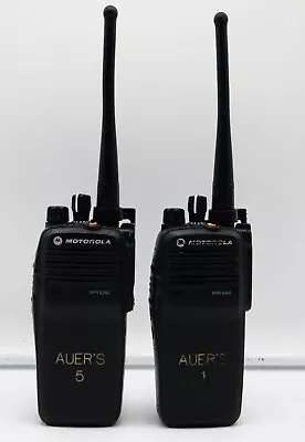 Lot Of 2 Motorola XPR6350 Digital Radio AAH55QDC9LA1AN With Antenna - Untested • $56.91