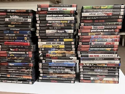 Sony Playstation 2 PS2 Games Pick & Choose  Best Prices On EBay $0.99-14.00 • $5