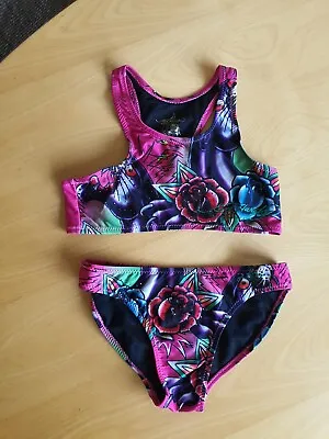 Nice Womens XXS/6UK/32/34 EU Ed Hardy Bikini Set. • $35.97