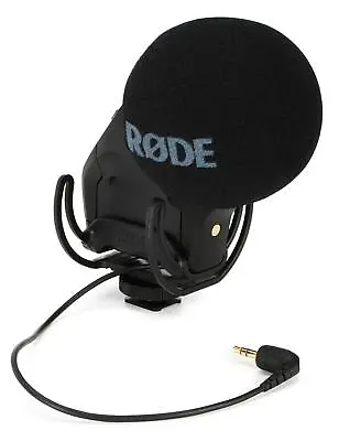 $299 • Buy Rode Stereo VideoMic Pro Rycote Camera-mount Stereo Microphone
