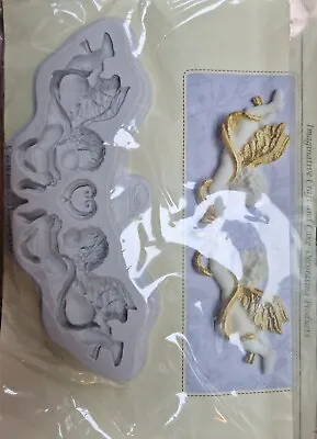 Katy Sue Silicone Moulds Ornametal Cherubs • £5