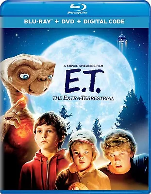 E.T. The Extra Terrestrial Blu-ray Dee Wallace Stone NEW • $9.99