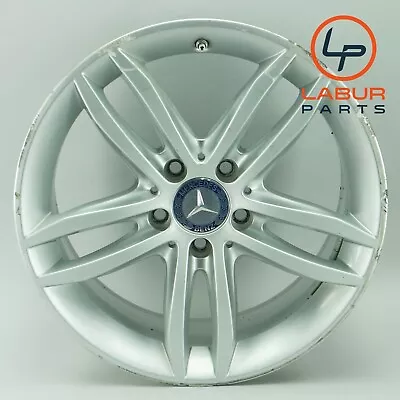 +w968 W204 Mercedes 08-14 C Class Rear Left Or Right Wheel Rim 8.5x17h2 Et58 • $148.79