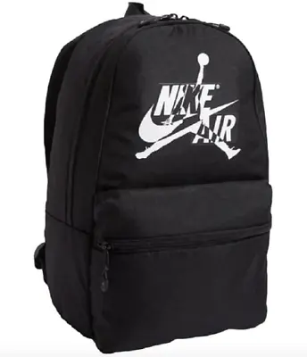 Nike Air Jordan Jumpman Classic Black White 13  Laptop Backpack NWT • $39.99