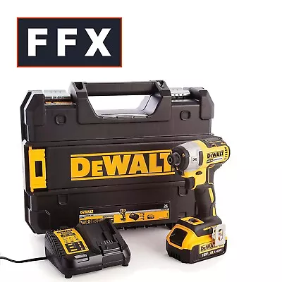 DeWalt DCF887M1 18v 4Ah Li-ion Battery Brushless 3 Speed Impact Driver 3 Mode • £137.39