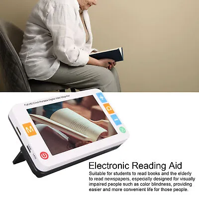 £262.50 • Buy 5.0 Inch Digital Video Magnifier Handheld Electronic Reading Aid 2X‑32X Zoo SMO