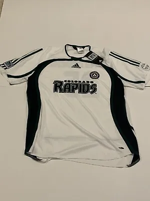 MLS Colorado Rapids Men’s Adidas Soccer Jersey # 25 Size XL Vintage • $125